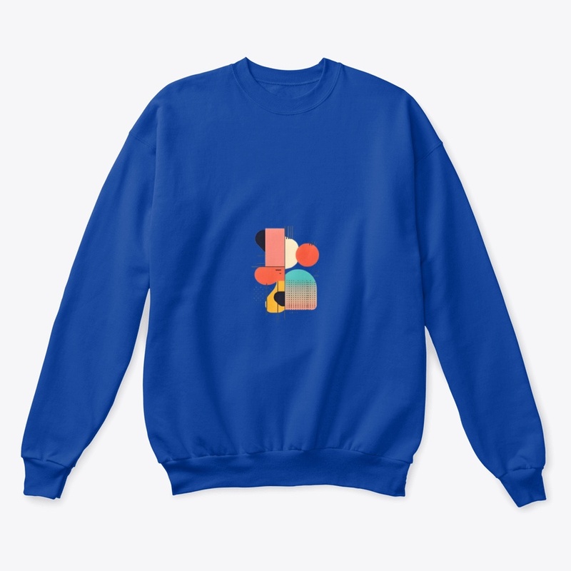 Minimalist graphic casual T-shirt design
