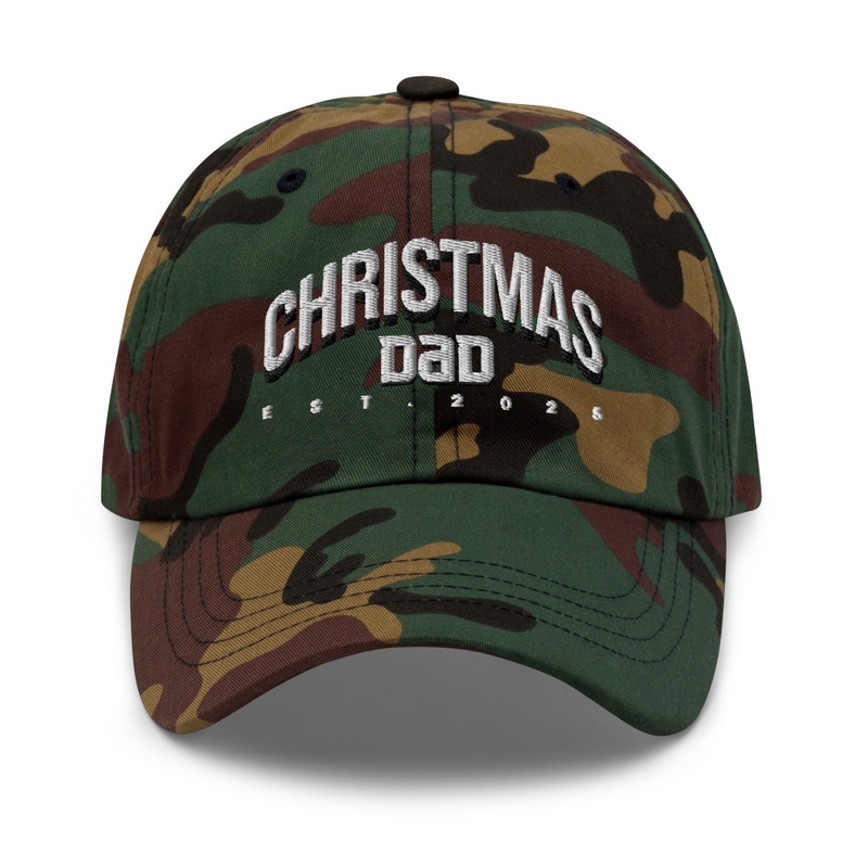 Christmas Dad EST. 2025 Dad Hat