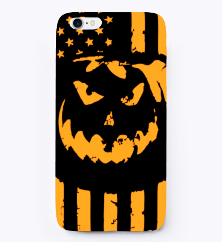 Patriotic Pumpkin Flag