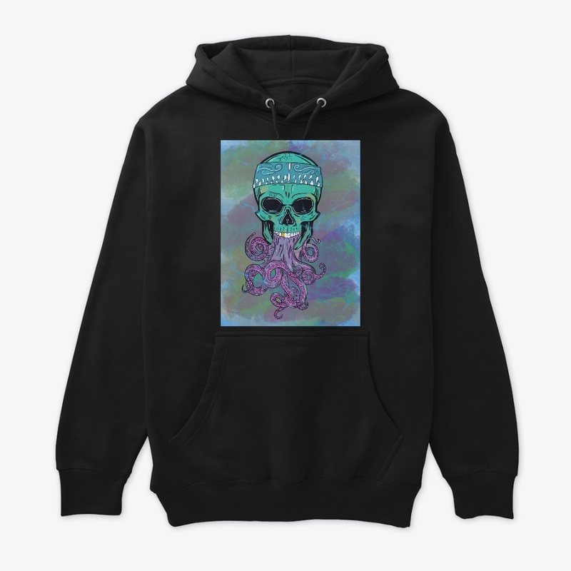 Pirate octopus skull