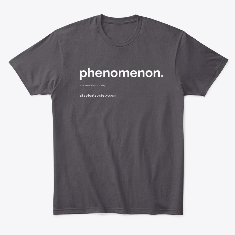 Noumenon vs. Phenomenon:Teachable Moment