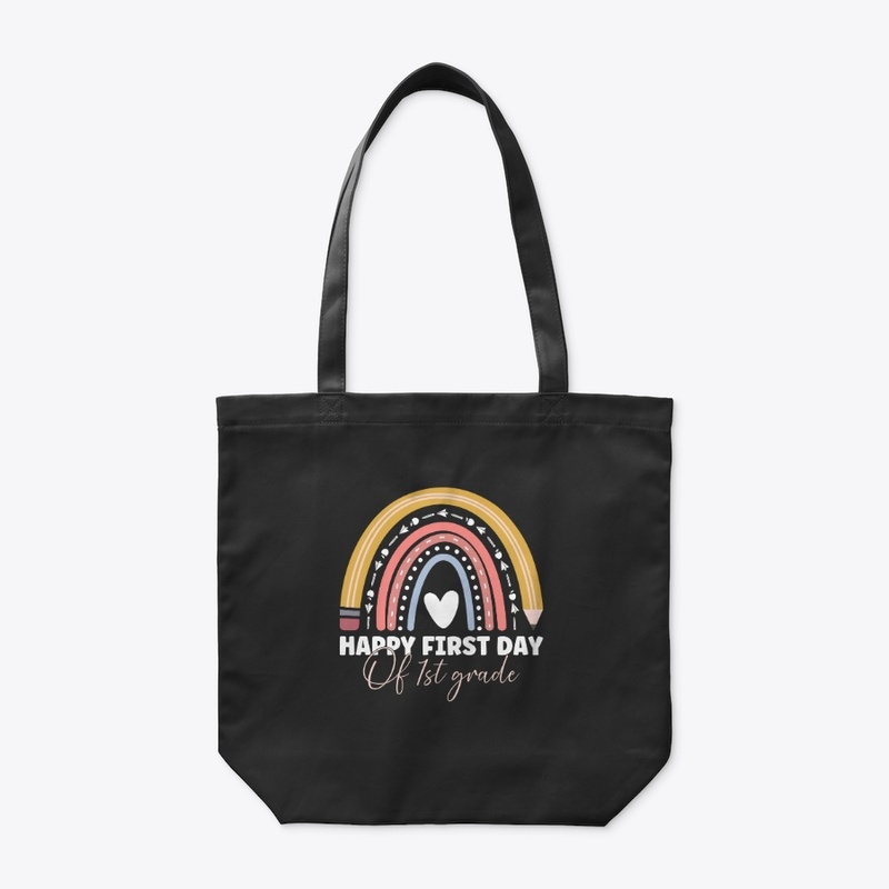 Happy first day of 1st grade - Rainbow