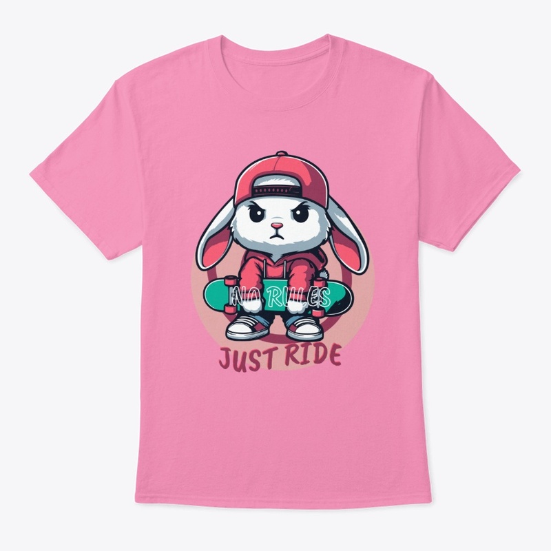 skateboarding bunny attitude