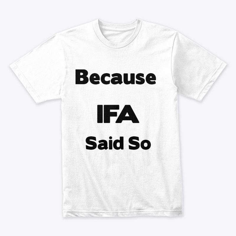 because ifa said so