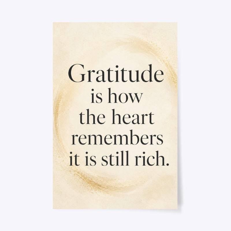 Gratitude Heart Wall Art