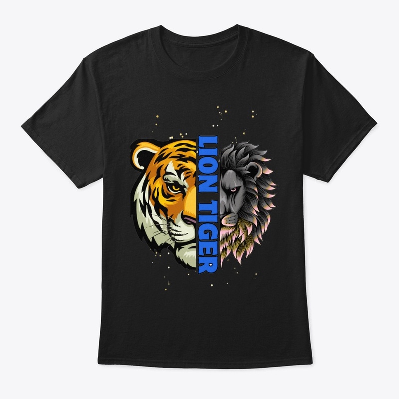 Lion Tiger Classic Crew Neck T-Shirt