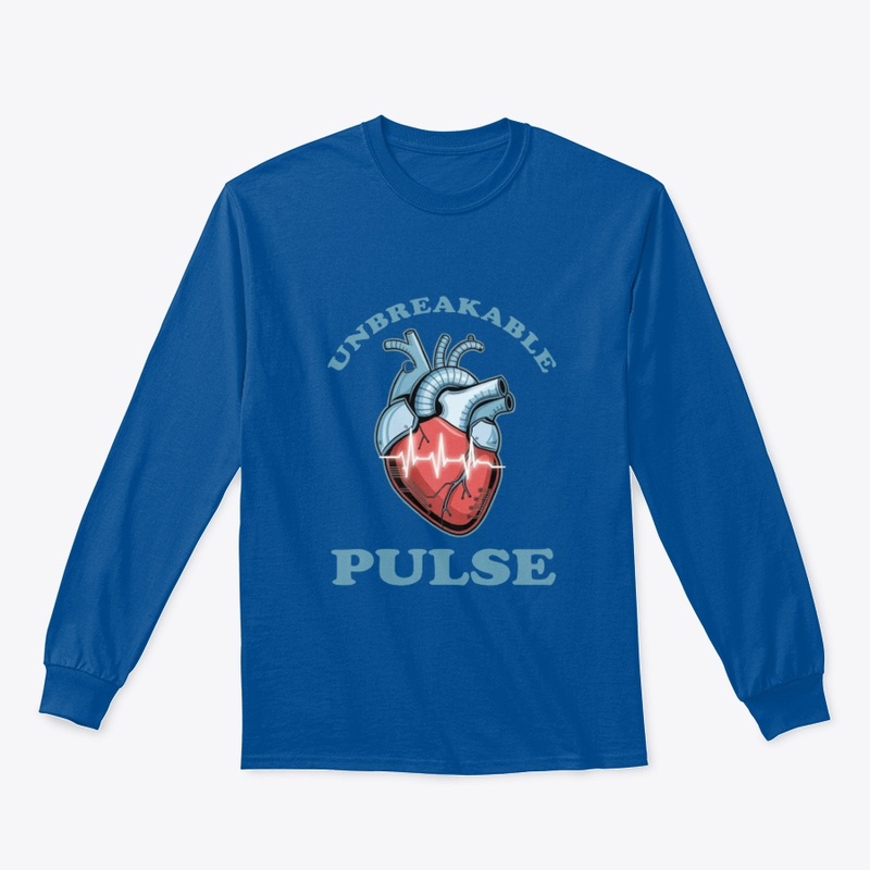 T-shirt design featuring a heart