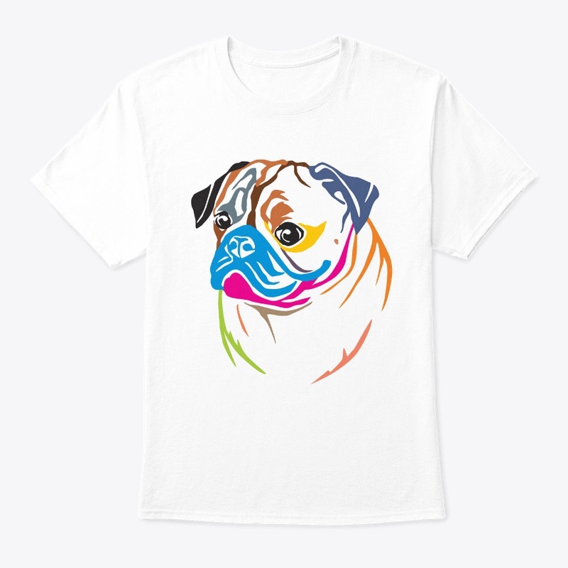 Pug Lover,pug color