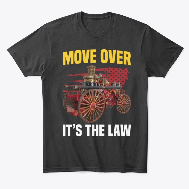 Move Over flag Steam Engine  