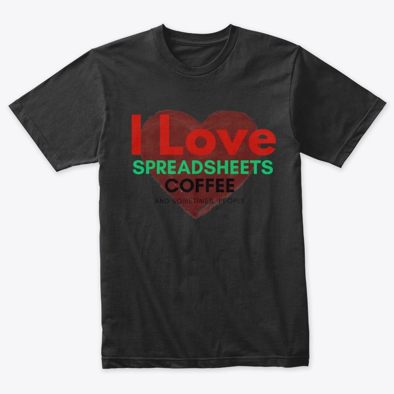 Coffee, Spreadsheets, sometimes people