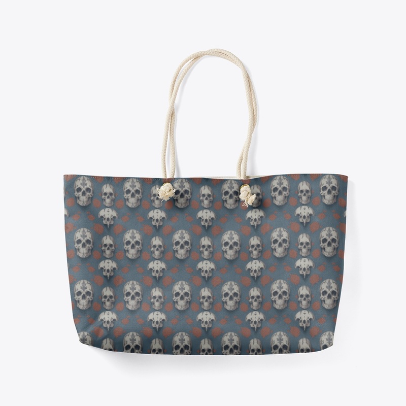 Halloween Skull Pattern