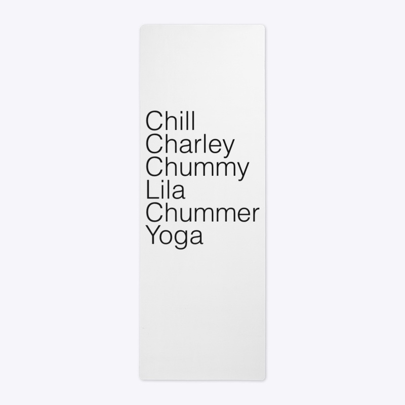 Chill chip yoga mat