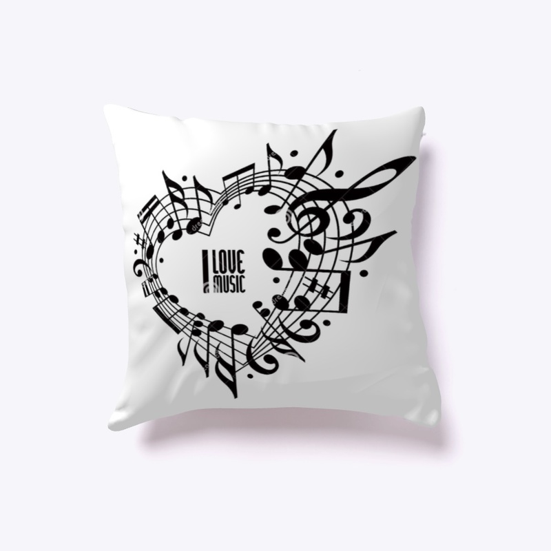 I love music tees shirt