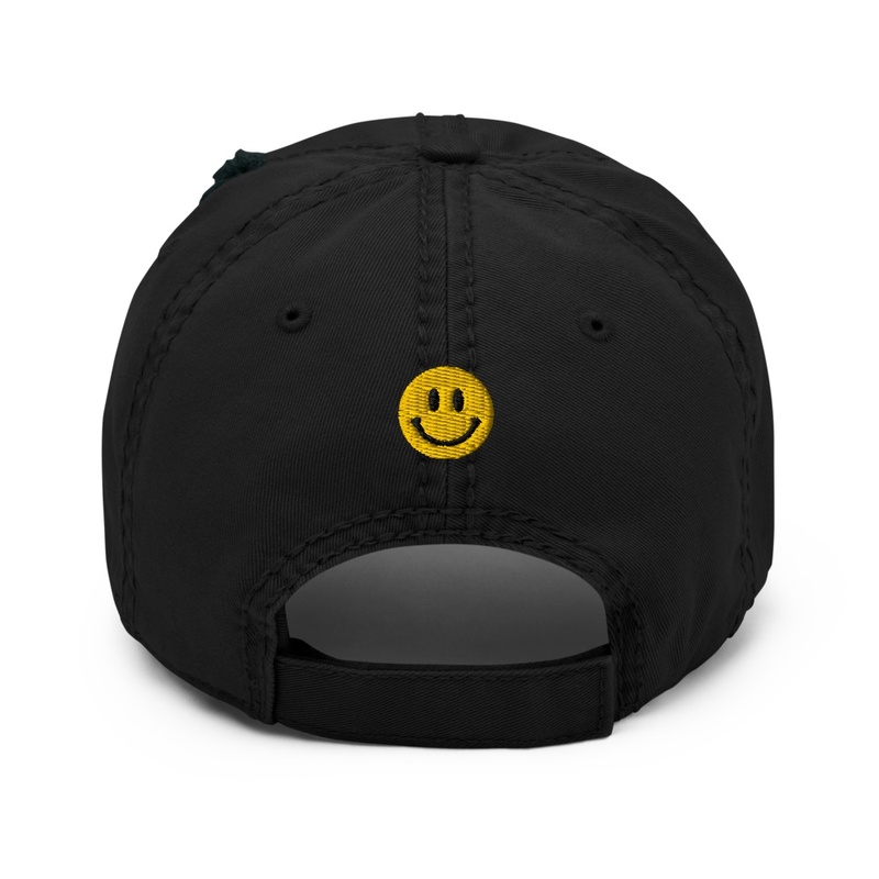 BERRY HAPPY Distressed Dad Hat – Limited