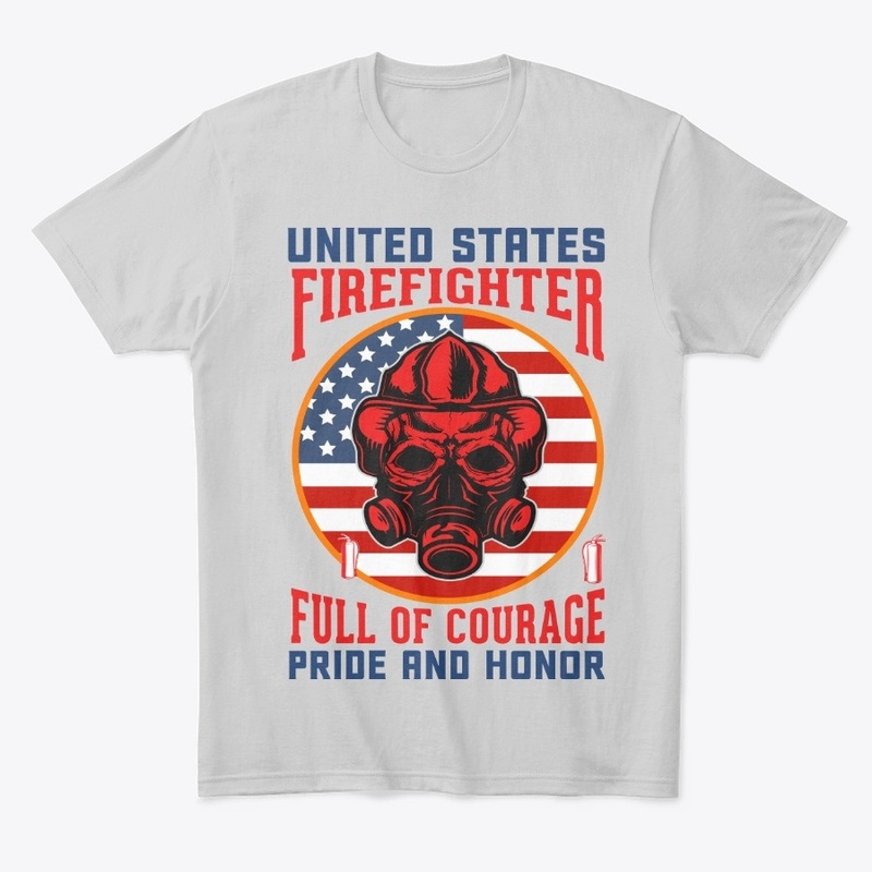 fire fighter t shirt uk