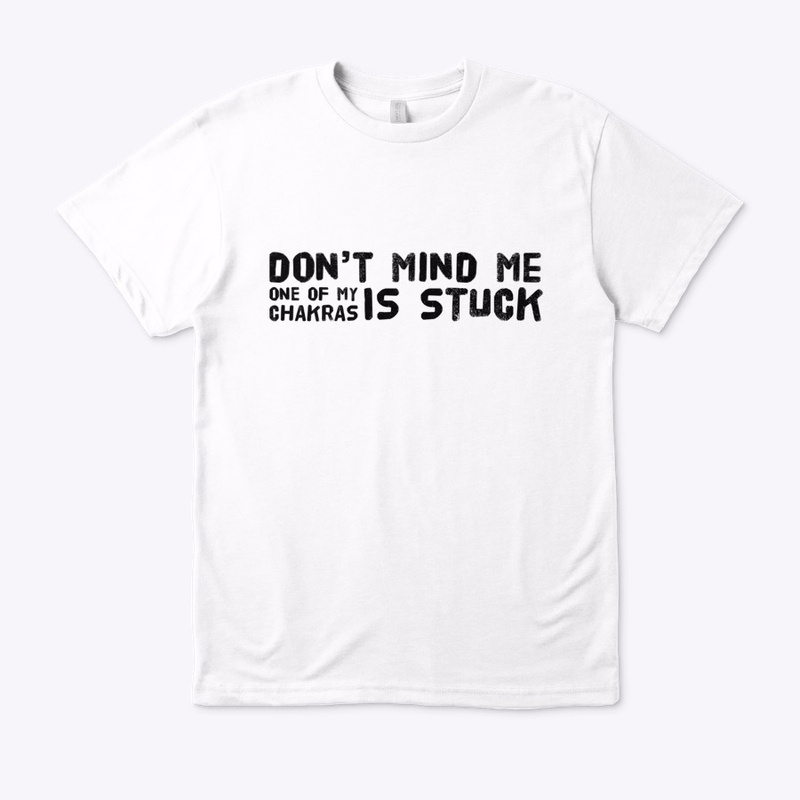 yoga, chakra stuck text only