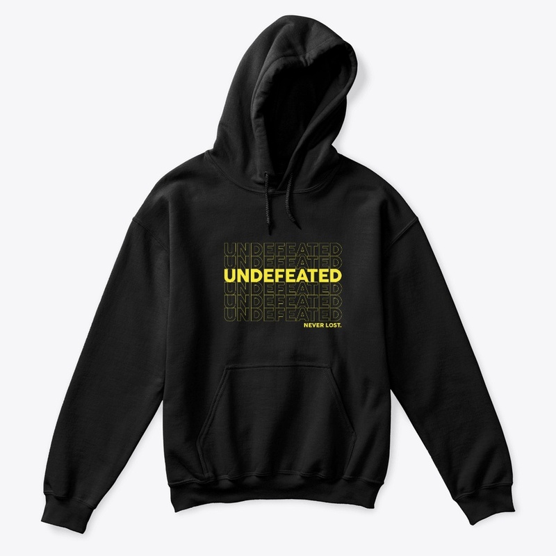 Undefeated, Never Lost Kids Hoodie
