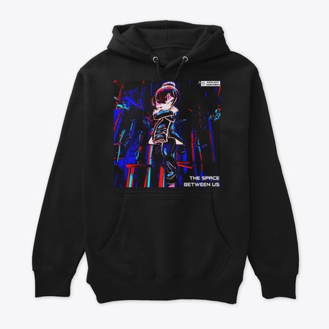 The Space Between Us Merchandise Black T-Shirt Front
