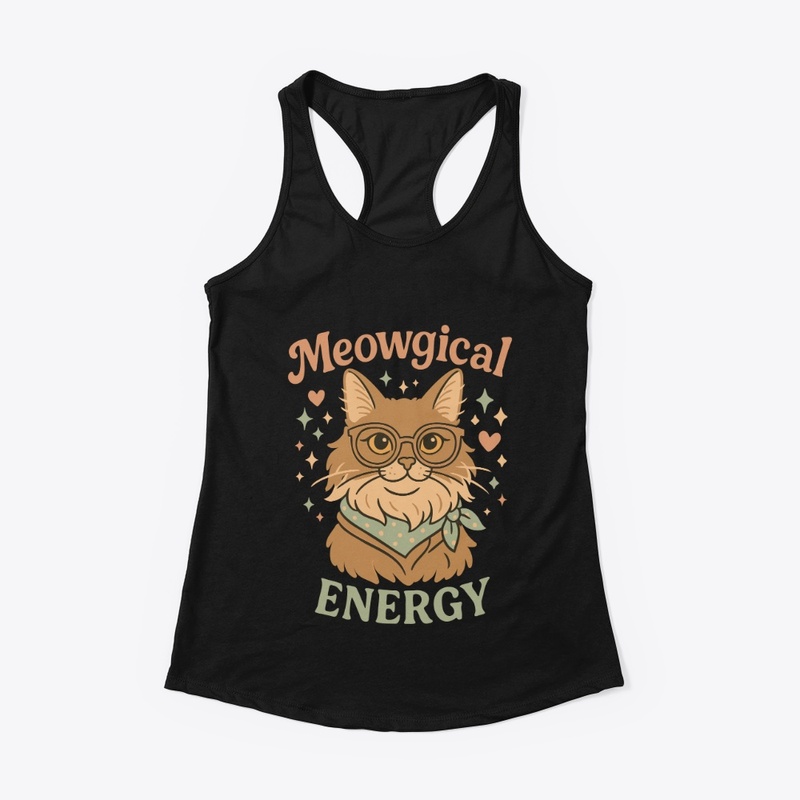 Meowgical Energy Vintage Tee