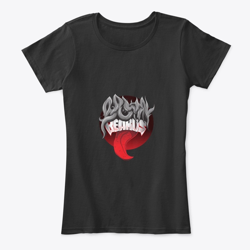 Lettering Print T-Shirt 