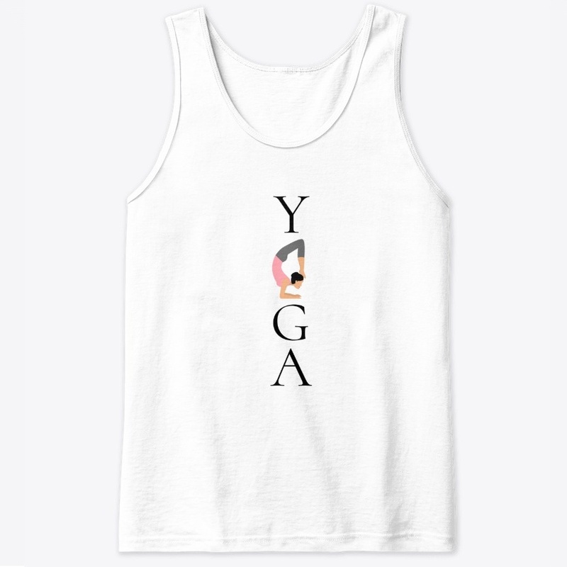 YOGA w/ Woman Posing Tee