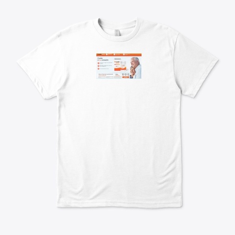 Cardio Tonus White T-Shirt Front