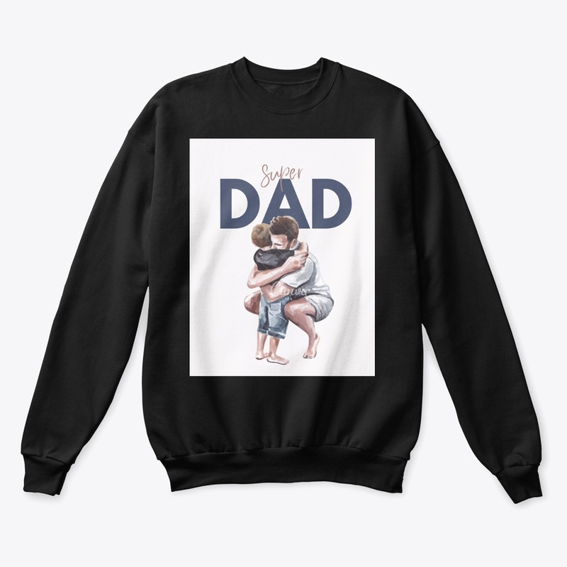 Super Dad ( Custom T shirt )