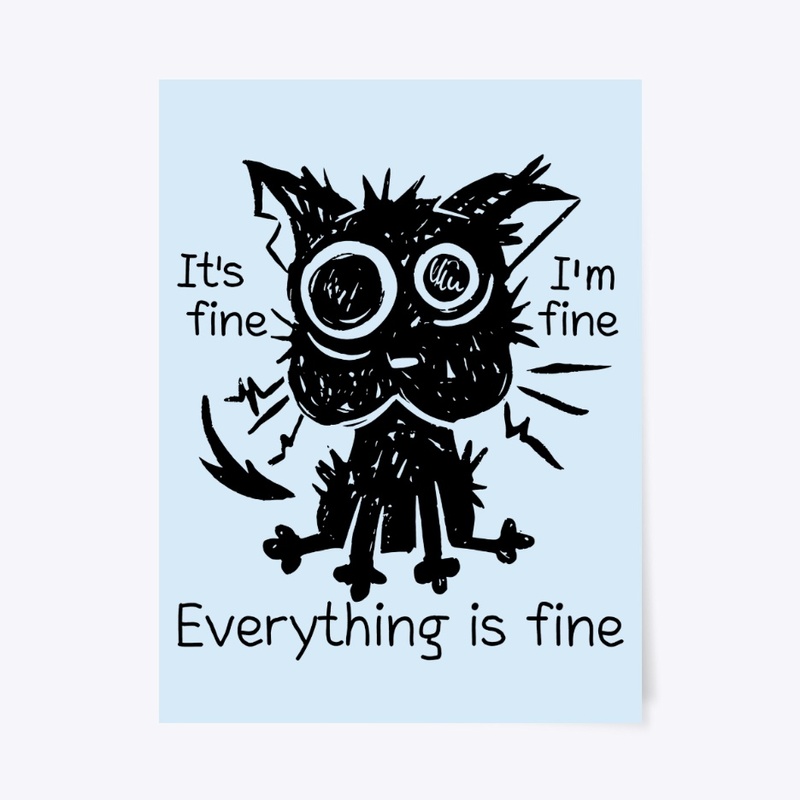 Funny Stressed Cat Meme
