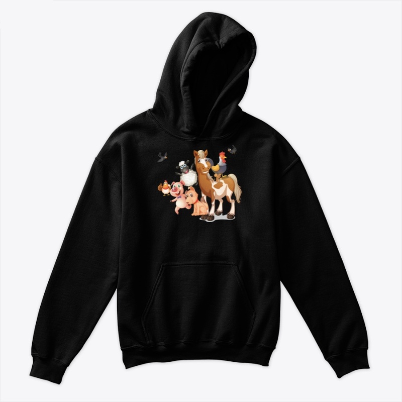 Cute farm animals