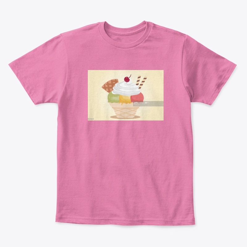 t - shirt for kids - ICE CREAM