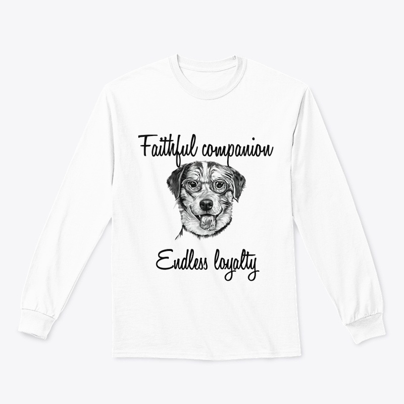 Clothes with a picture of a dog