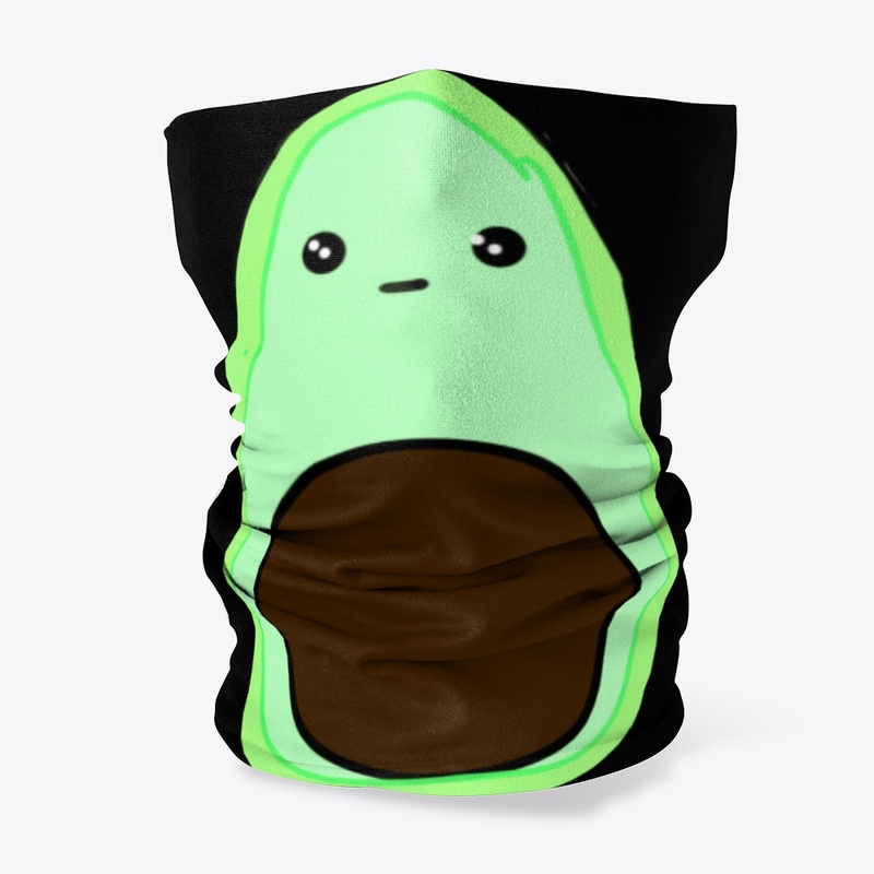 cute avocado cartoon
