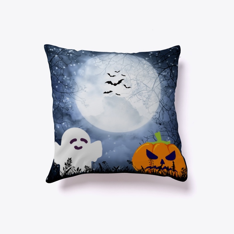 A Ghost And His Pumpkin