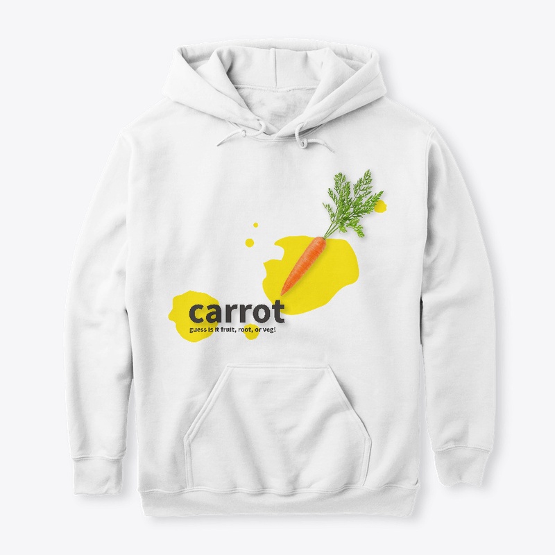 CARROT T-SHIRT, HOODIE, AND BAG by affe