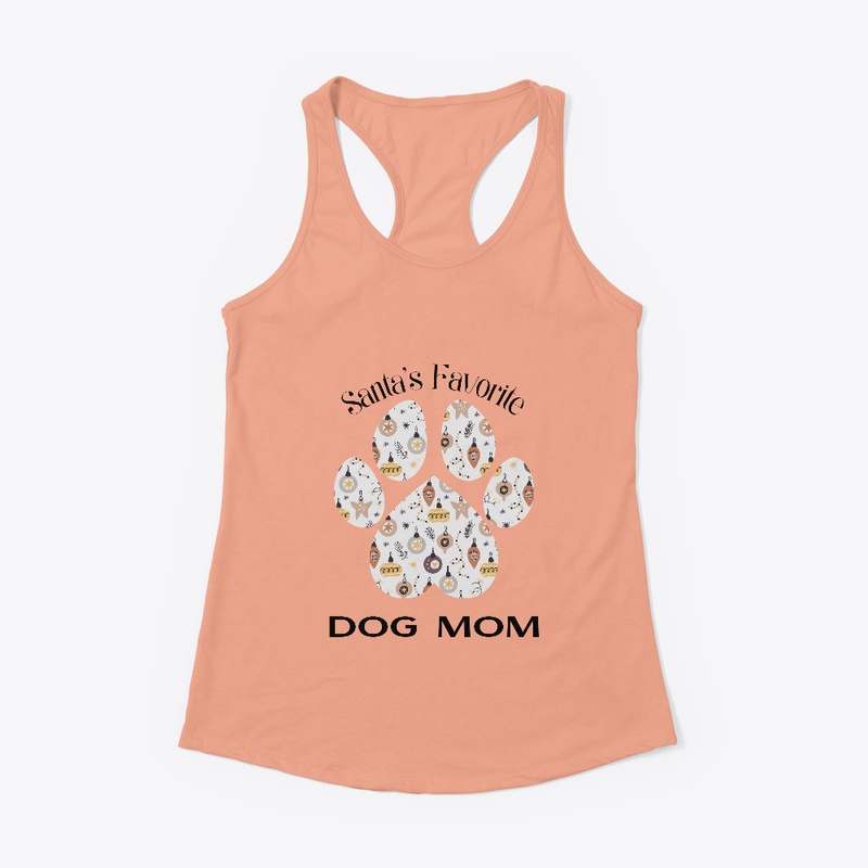 Santa's Favorite Dog Mom, Christmas Paw