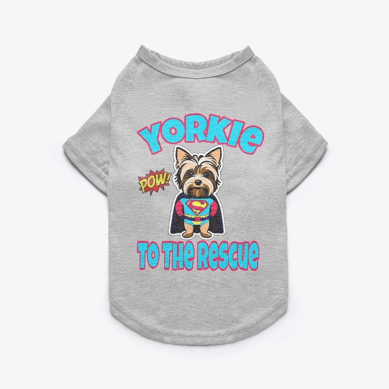 Yorkie Superhero