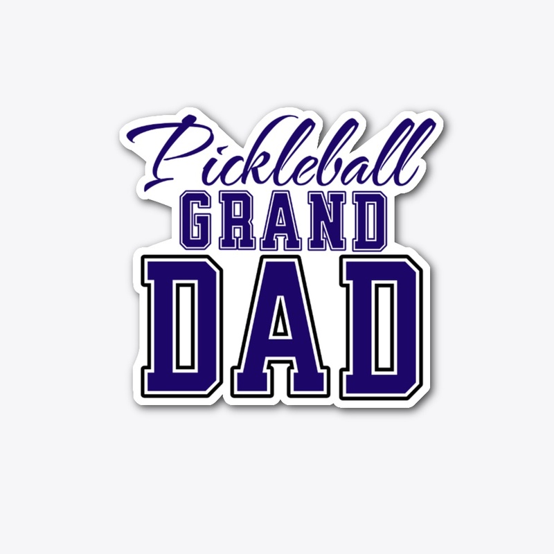 Pickleball Grand Dad in Blue