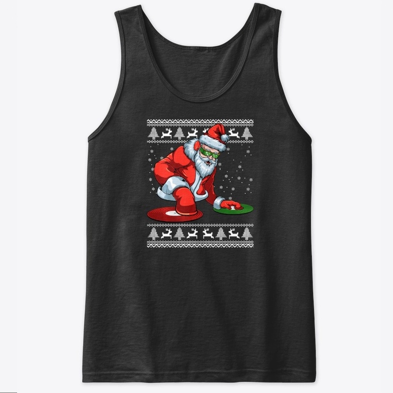 Santa Claus DJ Music Lover Merry Christm