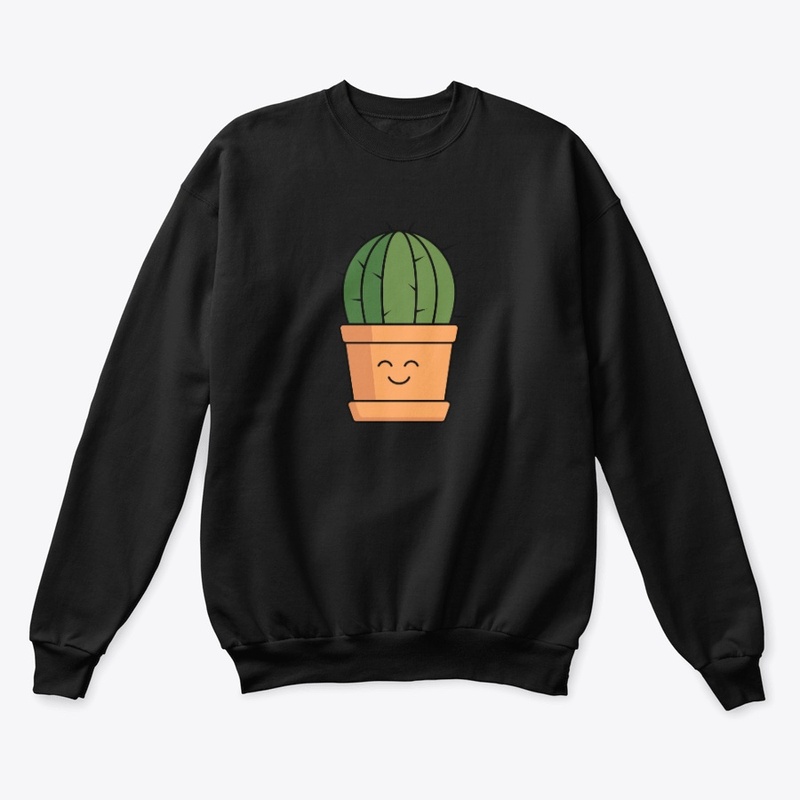 I'm sharp, but cute - smiling cactus