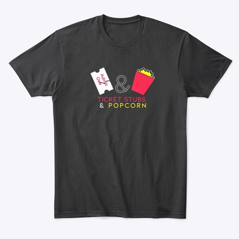 Ticket Stubs and Popcorn Merch