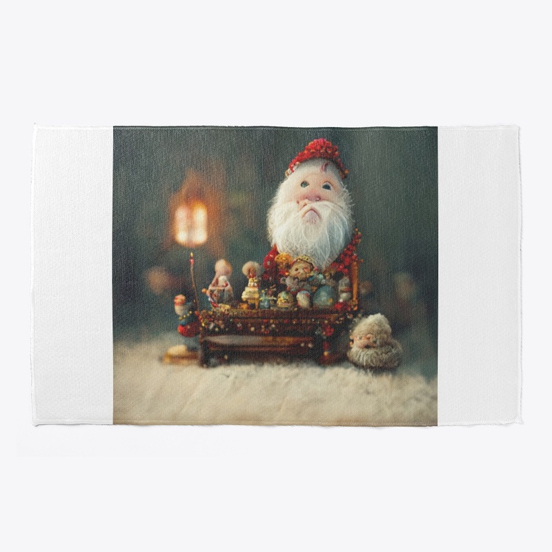 Santa Claus in the interior
