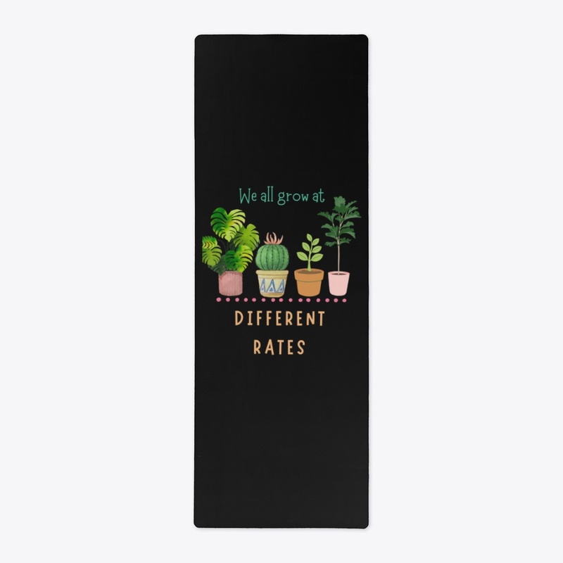 We all grow at different rates