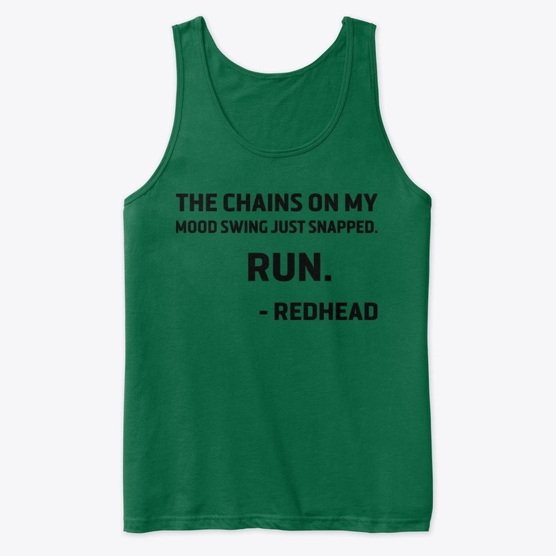 The chains on my  mood swing funny mask