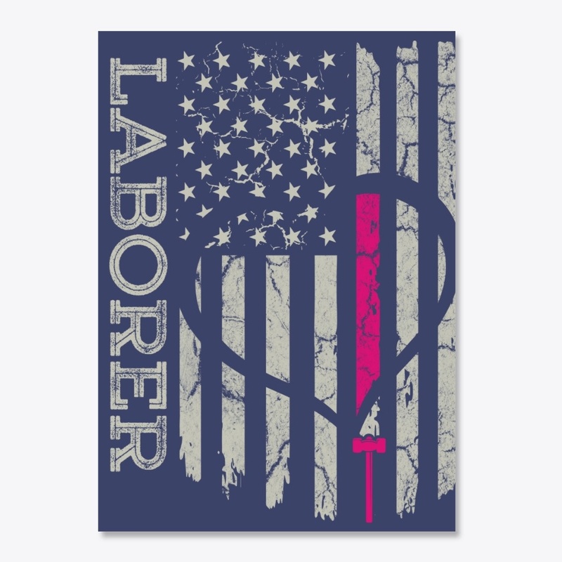 US Flag Laborer Blanket