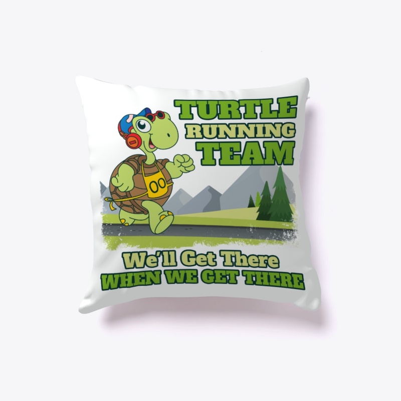 Turtle Running Team Funny Gifts
