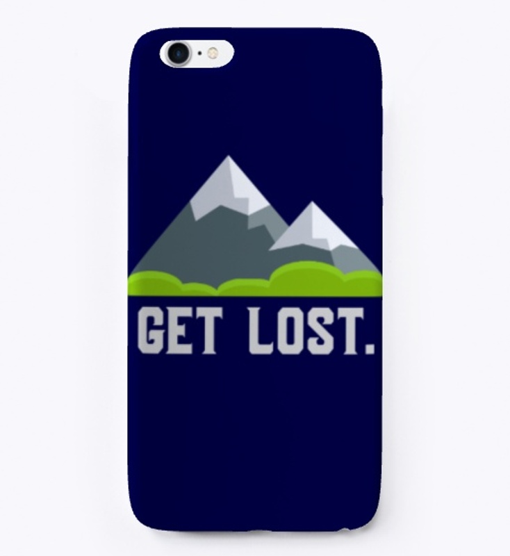get lost hiking t shirts
