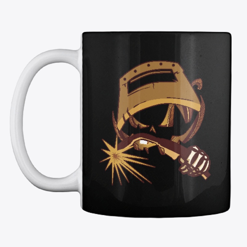 Scary Halloween Welder Face