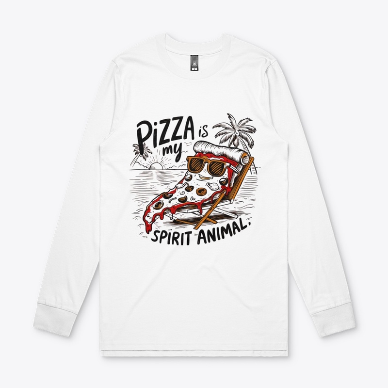 Beach Slice: Pizza Lover's Tee