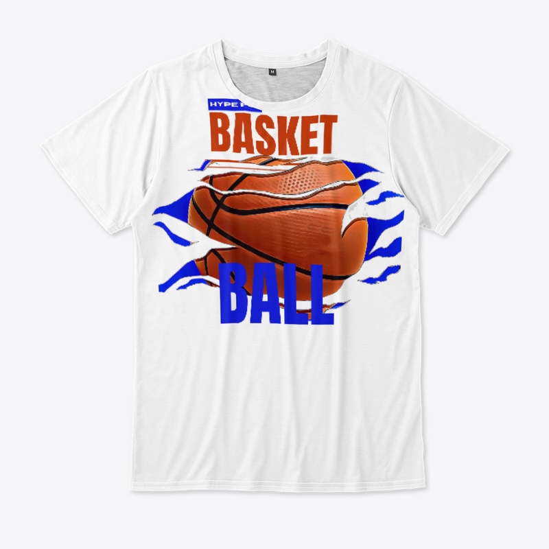basket ball t shirt classic pull over