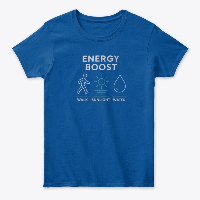 Energy Boost Tee Design